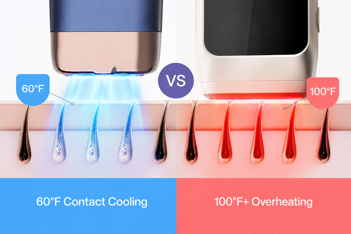 No Burns. No Redness. Just Ice-Cool Comfort.
