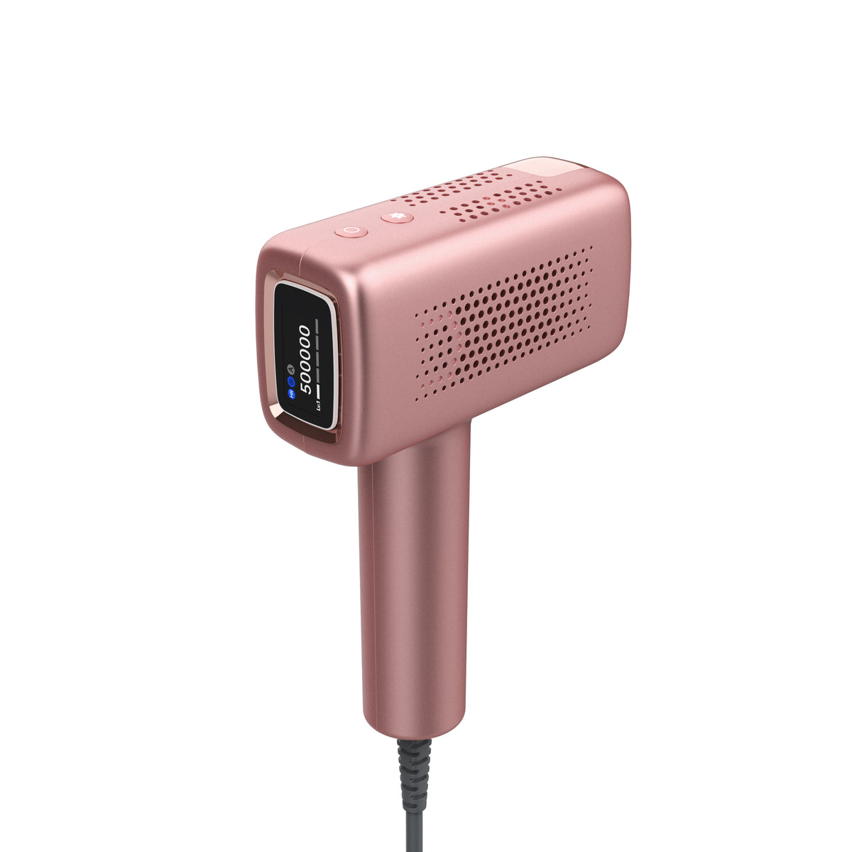 MLAY T14A Ice Cooling IPLHair Removal Device-High Energy-Replaceable Head-Rose Gold