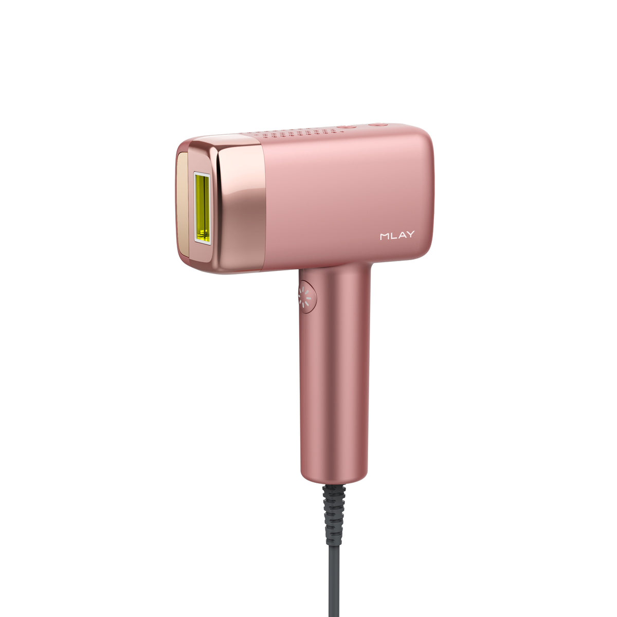 MLAY T14A Ice Cooling IPLHair Removal Device-High Energy-Replaceable Head-Rose Gold