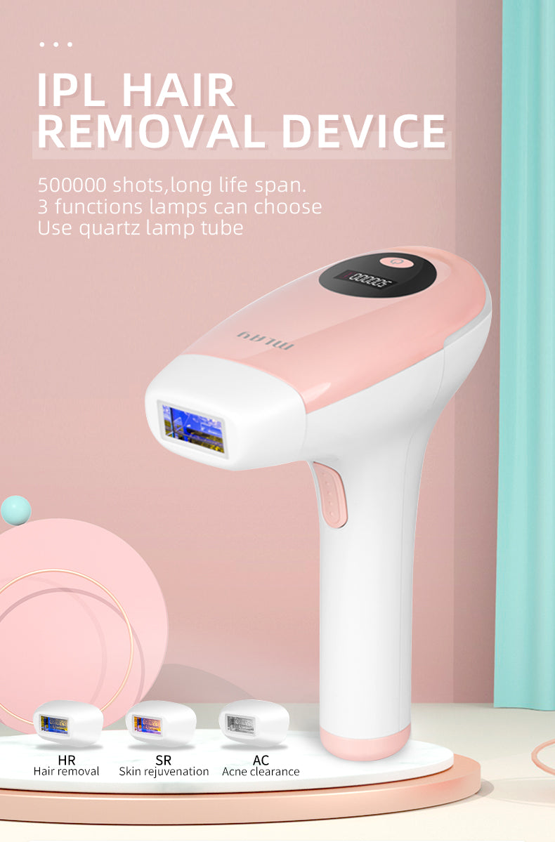 IPL hair removal FDA & SFDA & CFDA medical certified 100% safe T2